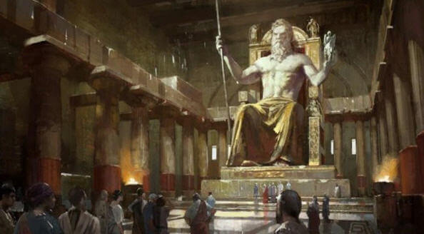 Estatua-Zeus-Olimpia