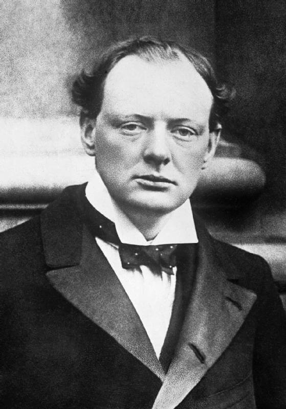 Churchill en 1904