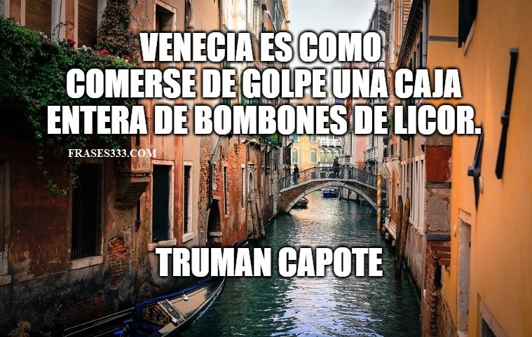 Frases de Venecia