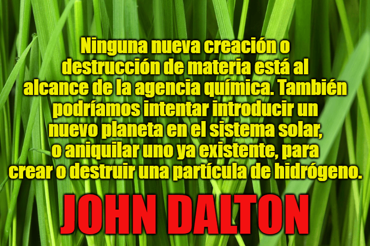 Frases de John Dalton