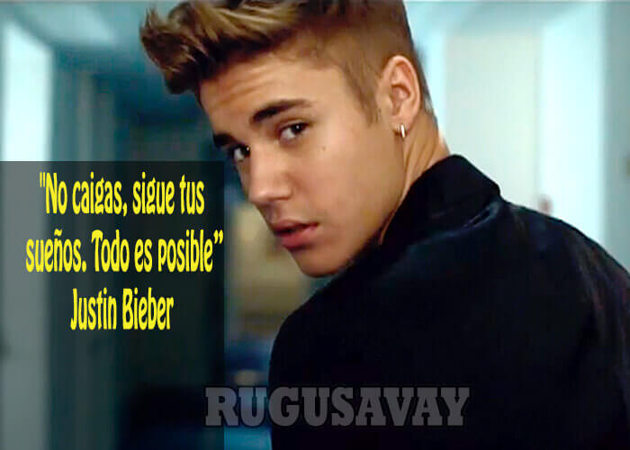 Frases de Justin Bieber