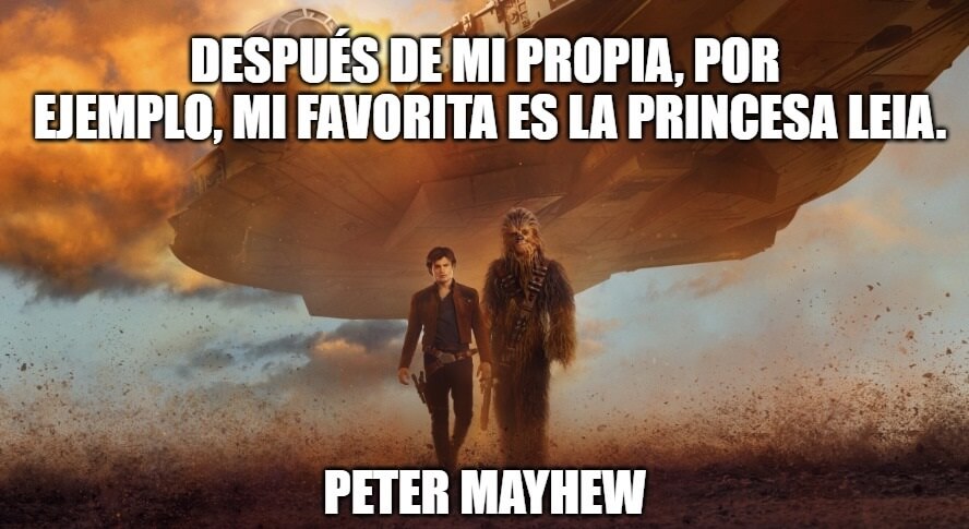 Frases de Peter Mayhew