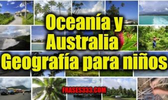 Oceanía y Australia Geografía para niños