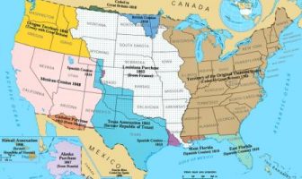 Mapa de expansión de Estados Unidos del Atlas Nacional de los Estados Unidos