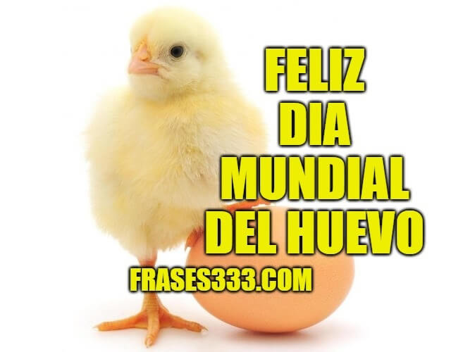 Feliz Dia Mundial del Huevo