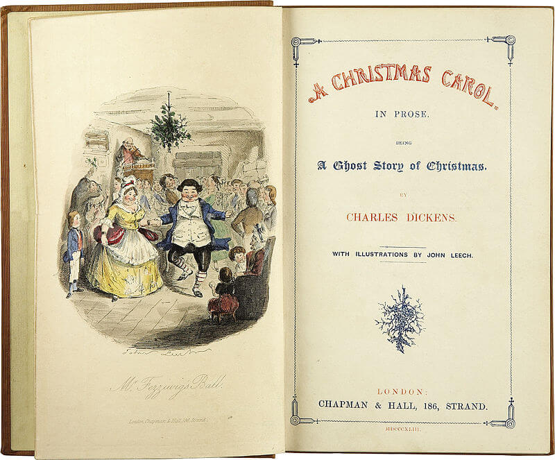 A Christmas Carol es una novela del escritor británico Charles Dickens