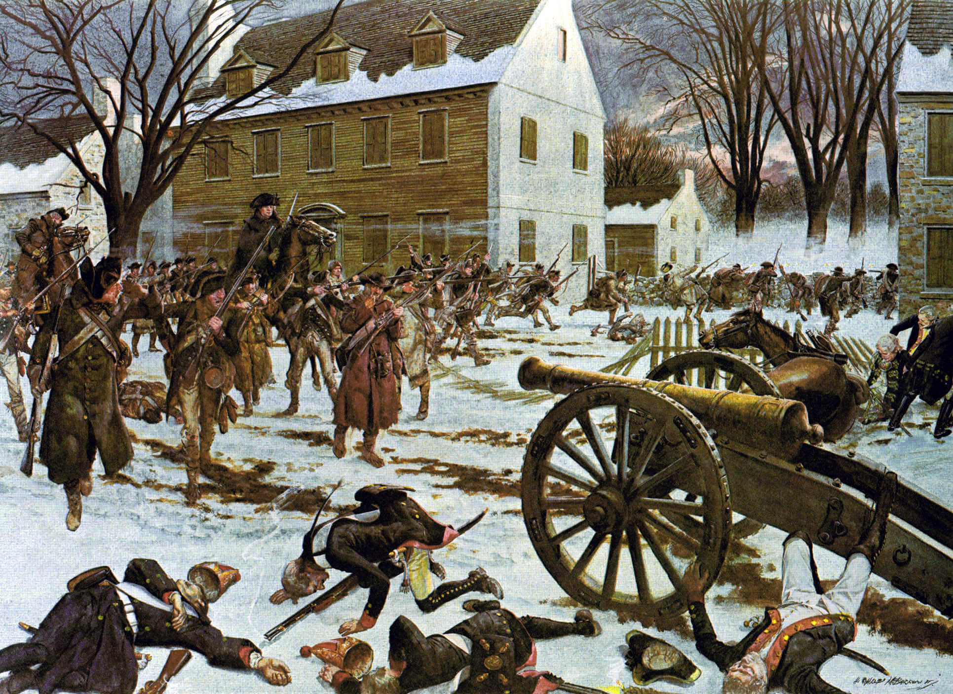 Resumen de la batalla de Trenton: ¿Cuáles son las razones, causas y resultados de la batalla de Trenton?