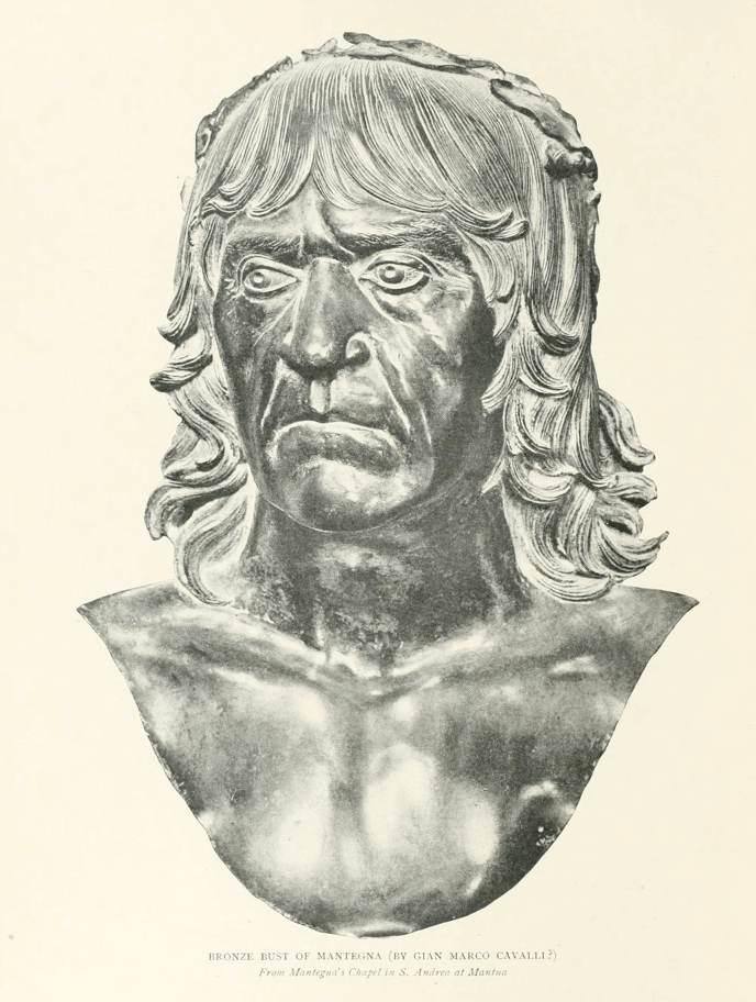 Busto de bronce de Mantegna, Autotype Company (1901)